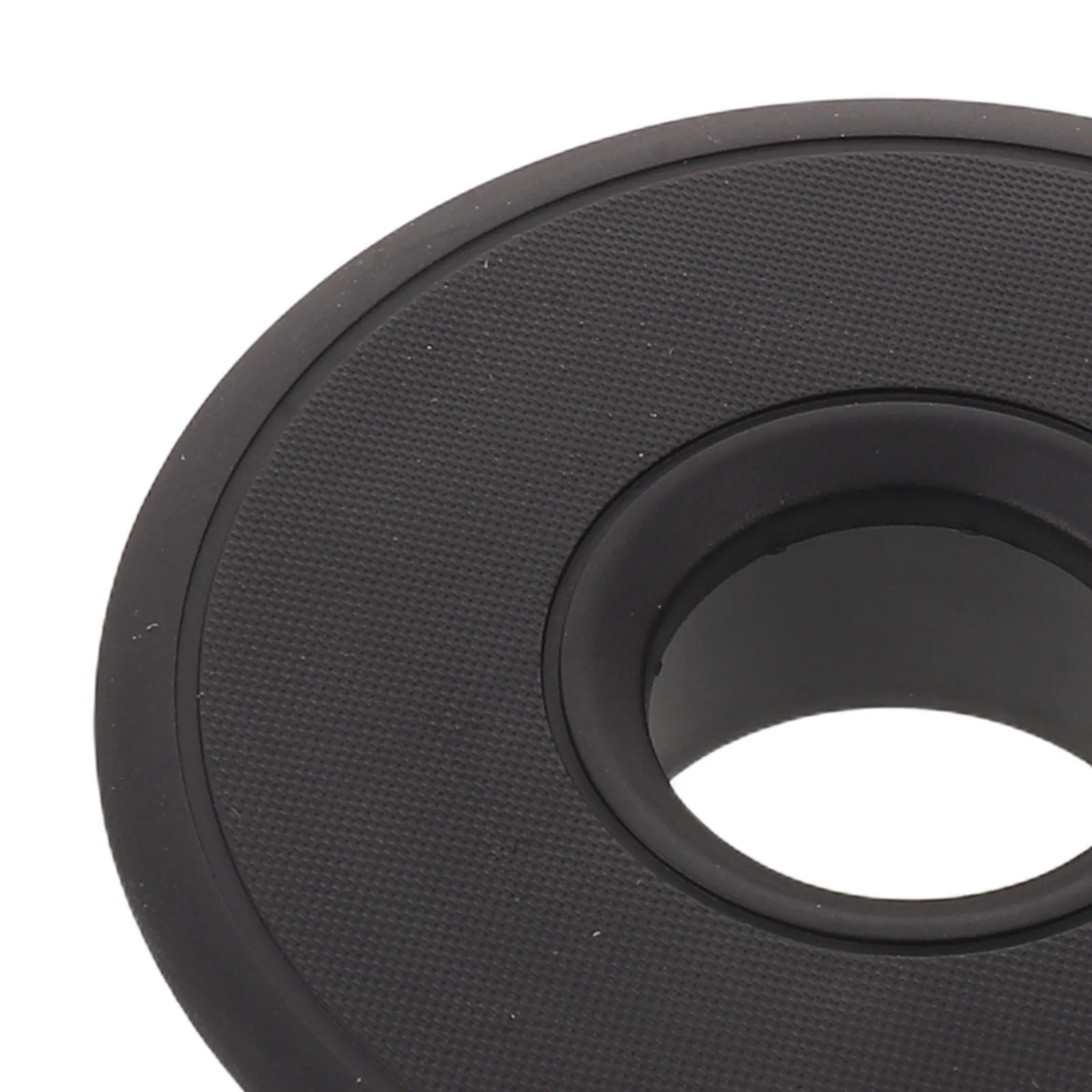 Car Cup Holder Insert Mat Black Plastic Anti-Slip Holder Pad Center Console Automotive Drink Mat Enhanced Depth Water Bottle