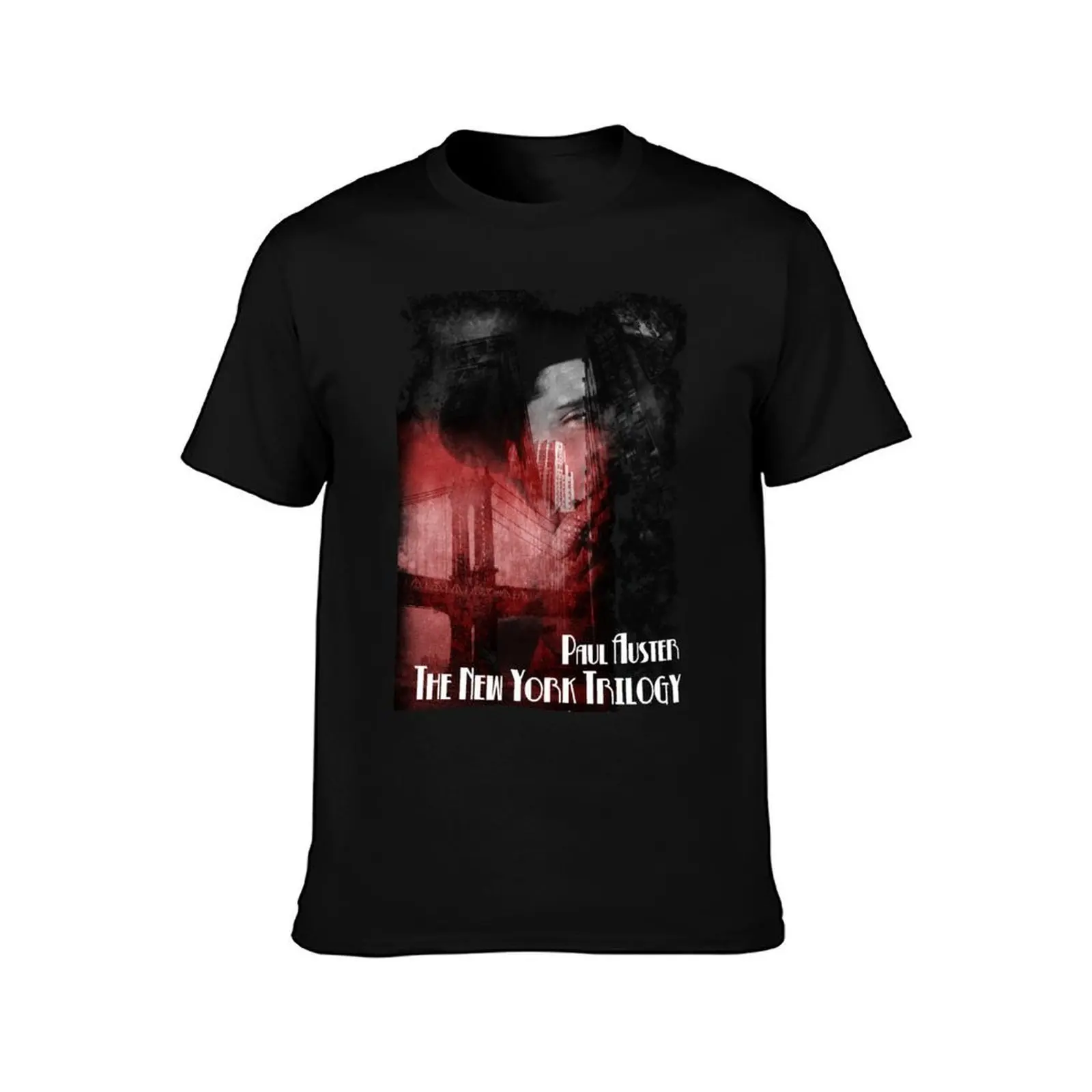 Paul Auster New York Trilogy T-Shirt Minimalist Graphic Tee Shirt T-Shirt