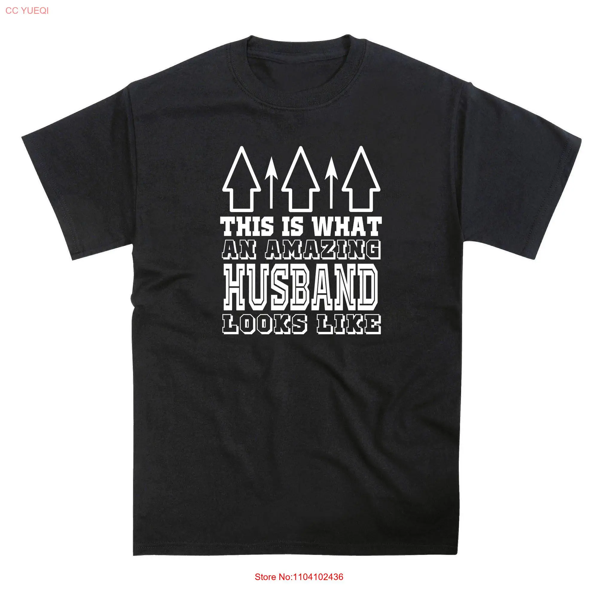 Amazing Husband T Shirt long or short sleeves