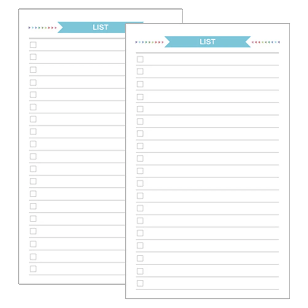 

40 Sheets A6 Paper Refills Heavy Wear-Resistant 6-Hole Lined Notebook Planner Journal Travel Daily Writing Drawing