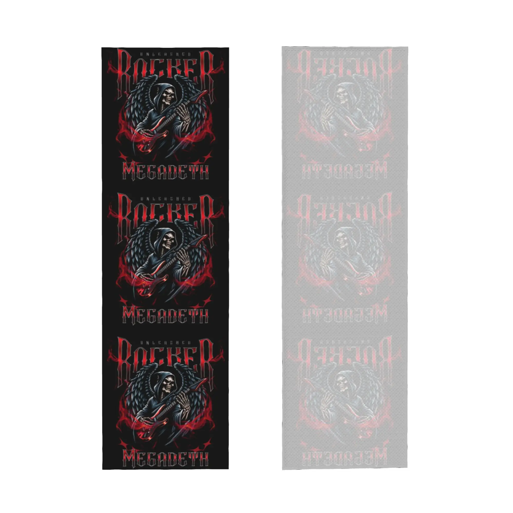 Skull Megadeths Heavy Metal Band Cold Exercise Towel   Super Soft Breathable Instant Cooling Towel Swimming Towels