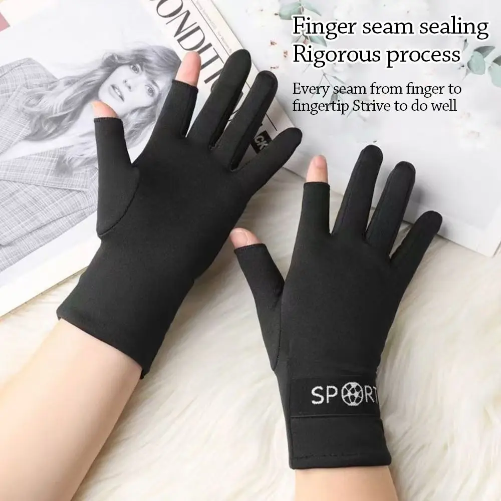 موضة لمس الرجال قفازات الشتاء الدافئة يندبروف القيادة قفازات Coldproof بطانة الصوف أصابع القفازات الجري #3