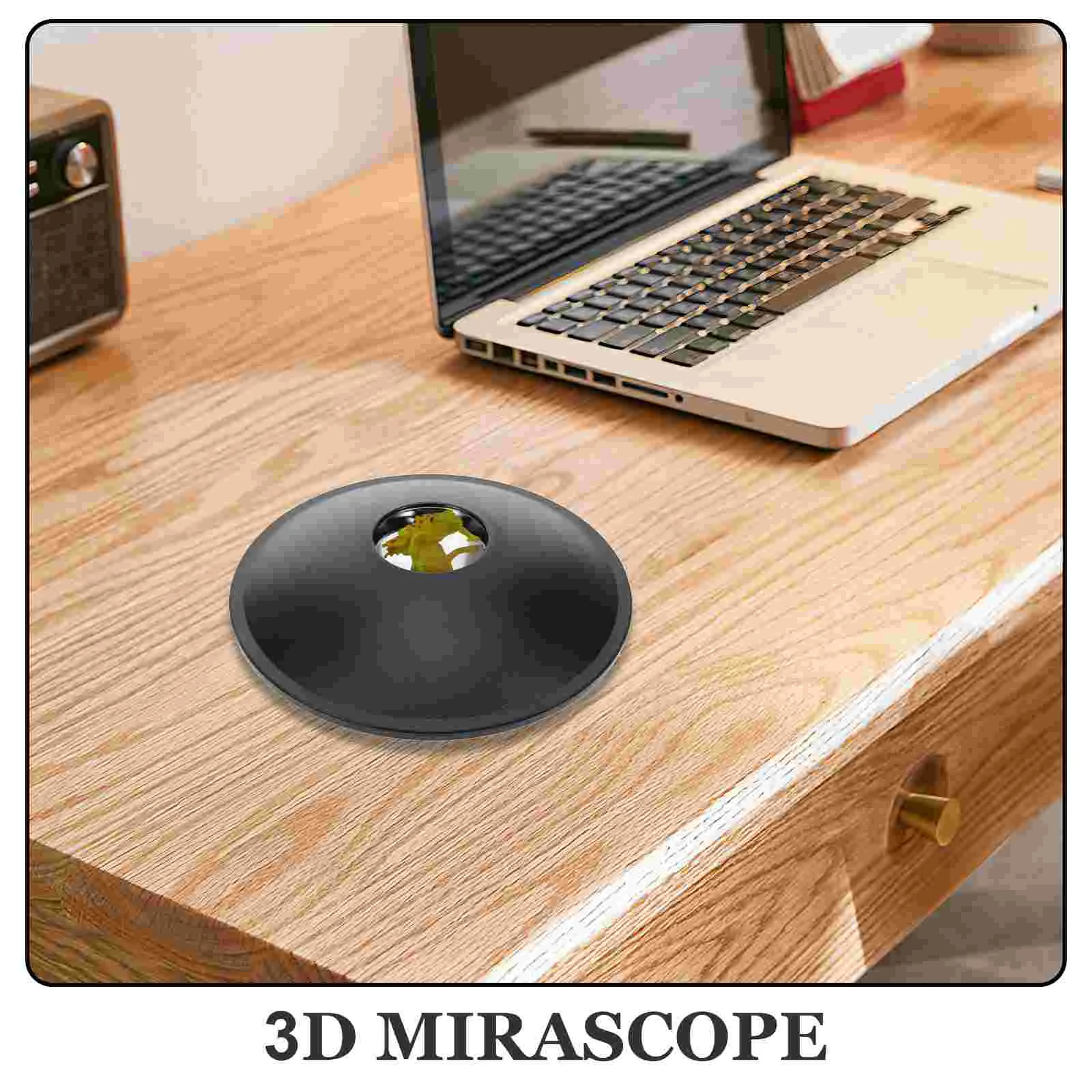 3D Toys Science Trick Mirascope صانع الهولوغرام الإسقاط 3D Kids Black Illusion Child