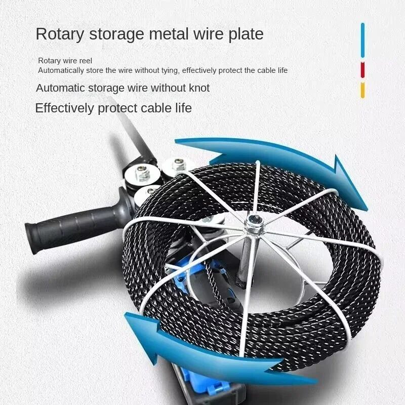 Hot Sales110V/220V Fully Automatic Electric Concealed Wire Pull Wire Multi-functional Lithium Battery Threading Hydropower Const
