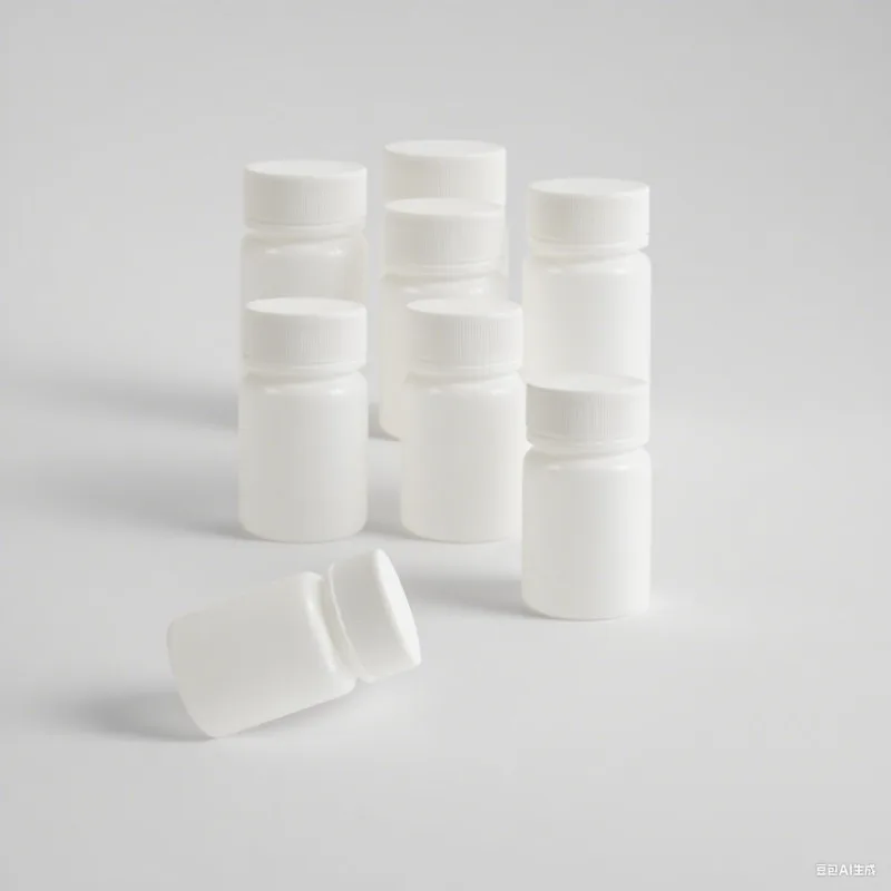 30/50 Uds 15ml 30ml 50ml botellas de plástico vacías para pastillas con tapas de rosca contenedores de tabletas medicinales recargables para almacenamiento de viaje en casa