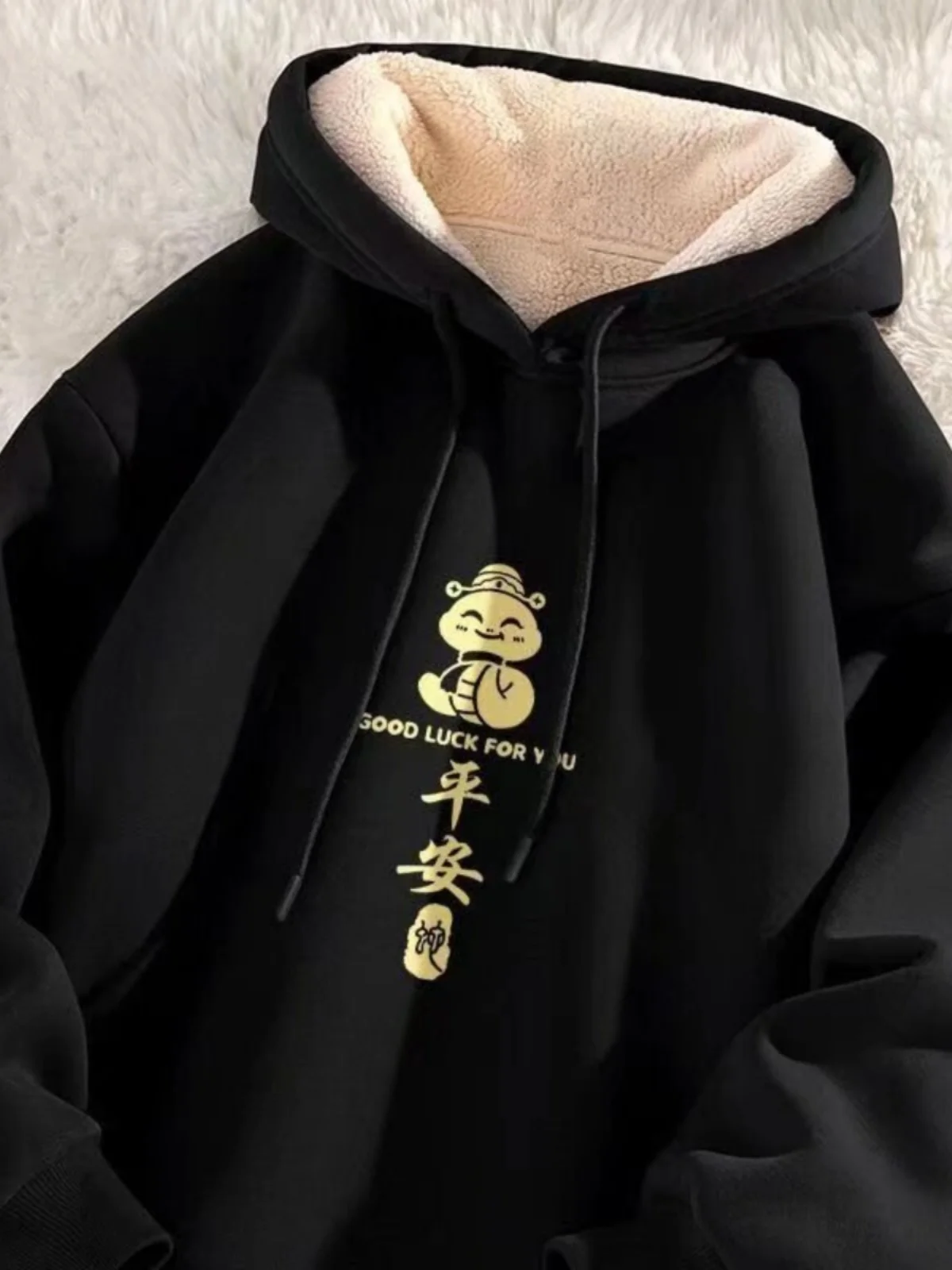 Mole Masculino For com Fce, Aumentado e Quente para o Inverno, Moda Jovem, Marca de Estudante do Ensino Médio, Casu...