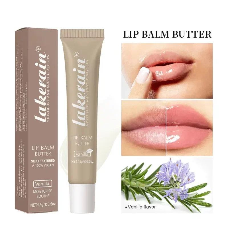 Lip Balm Moisturizing Mirror Lip Gloss Lip Vanilla Mint Iced Coffee Cake Smell Lipstick Transparent Lip Oil Makeup