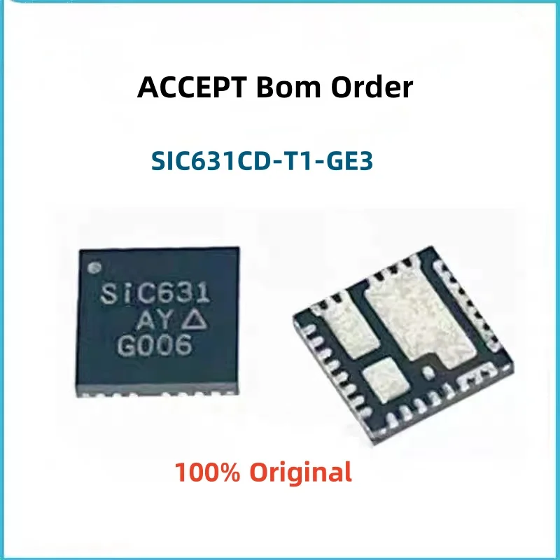 (5piece) 100% New SIC631 SIC631CD SIC631CD-T1-GE3 QFN-31 Brand New Original Chips ic