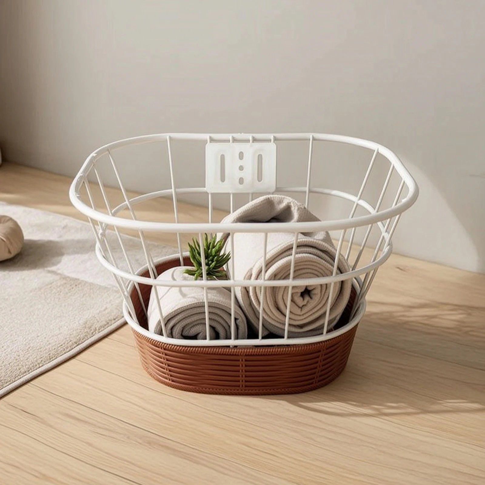 wire-basket-with-rattan-base-woven-bike-basket-with-mounting-bracket-open-top-sturdy-for-commuters-grocery-runs-city-riding