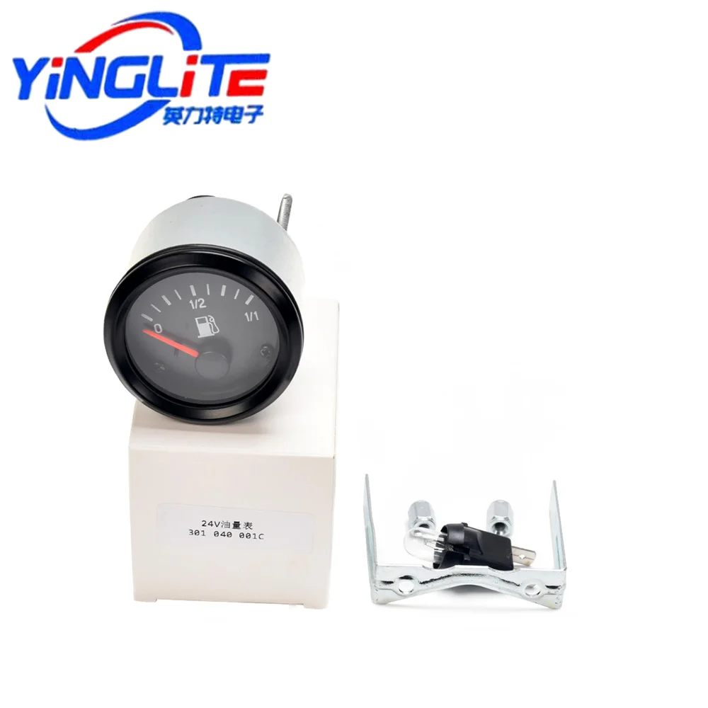 Fuel Gauge 12V 24V 40-120C Fuel Gauge Diesel Genset Parts Diesel Genset Excavator Parts