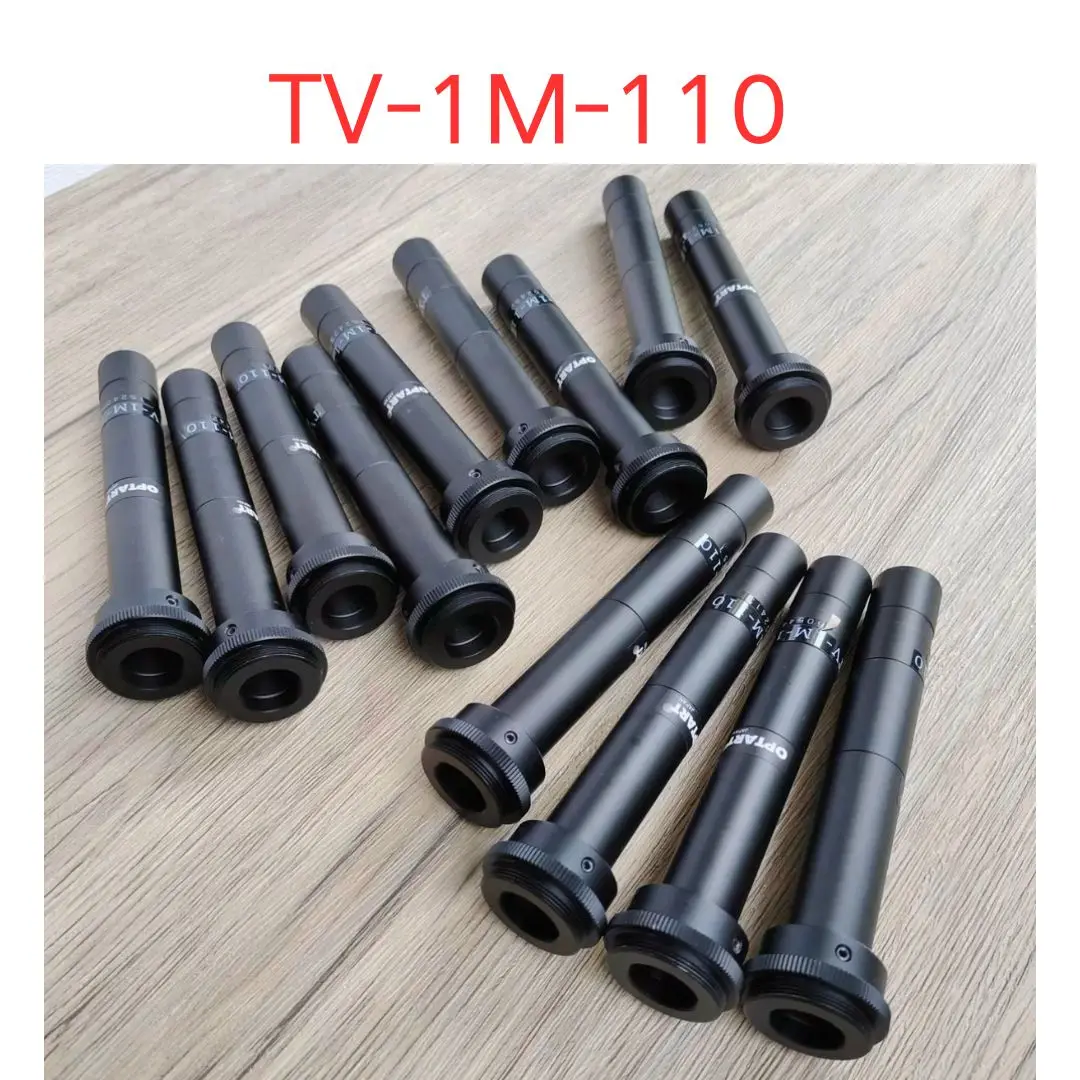 used TV-1M-110 industrial telecentric lens 1X110 C port 2/3 test OK Fast shipping