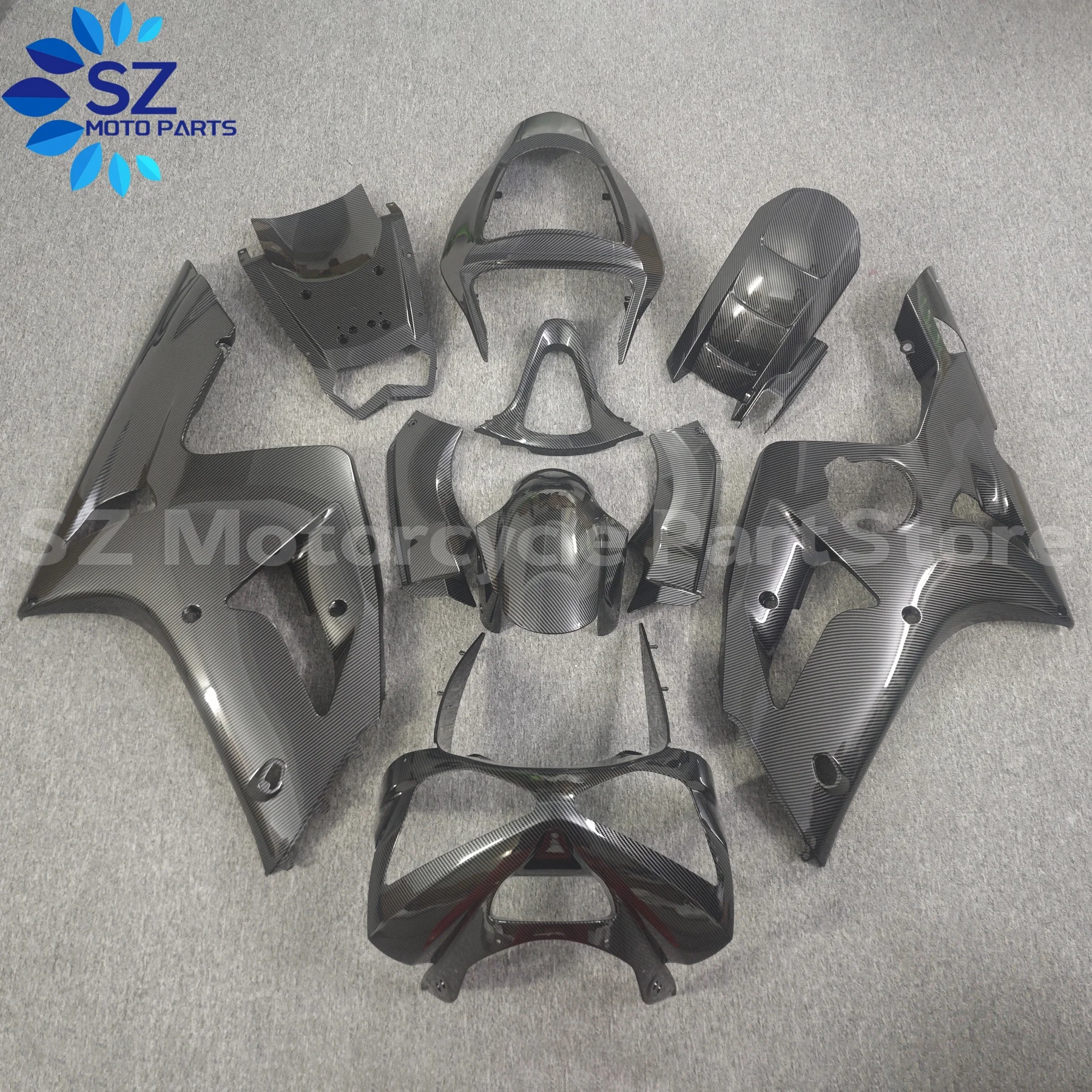 

New ABS injection molded high quality fairing kit fit for ZX-6R ZX6R 636 2003 2004 03 04 body set