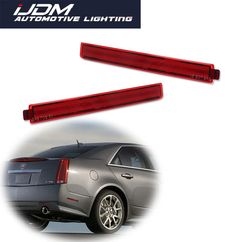 

For Cadillac CTS 2008-2013 & CTS-V 2009-2013 Rear Fender Side Marker Indicator Light Cover Shells No Bulb/Socket Car Accessories
