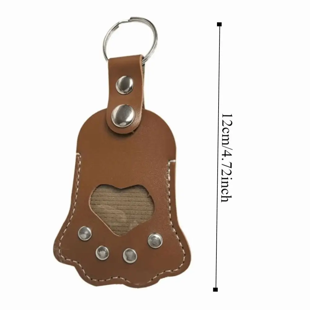 الحلي الصغيرة الكلب تخزين الشعر قلادة بولي Leather الجلود لطيف الكلب على شكل الحيوانات الأليفة الشعر حقيبة التخزين المفاتيح DIY بها بنفسك اليدوية