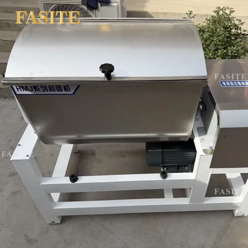 For Commercial Automatic Dough Mixer Kneading Machine 25 50 75 100 150 200kg Large Capacity Industrial Bakery Food Mixing