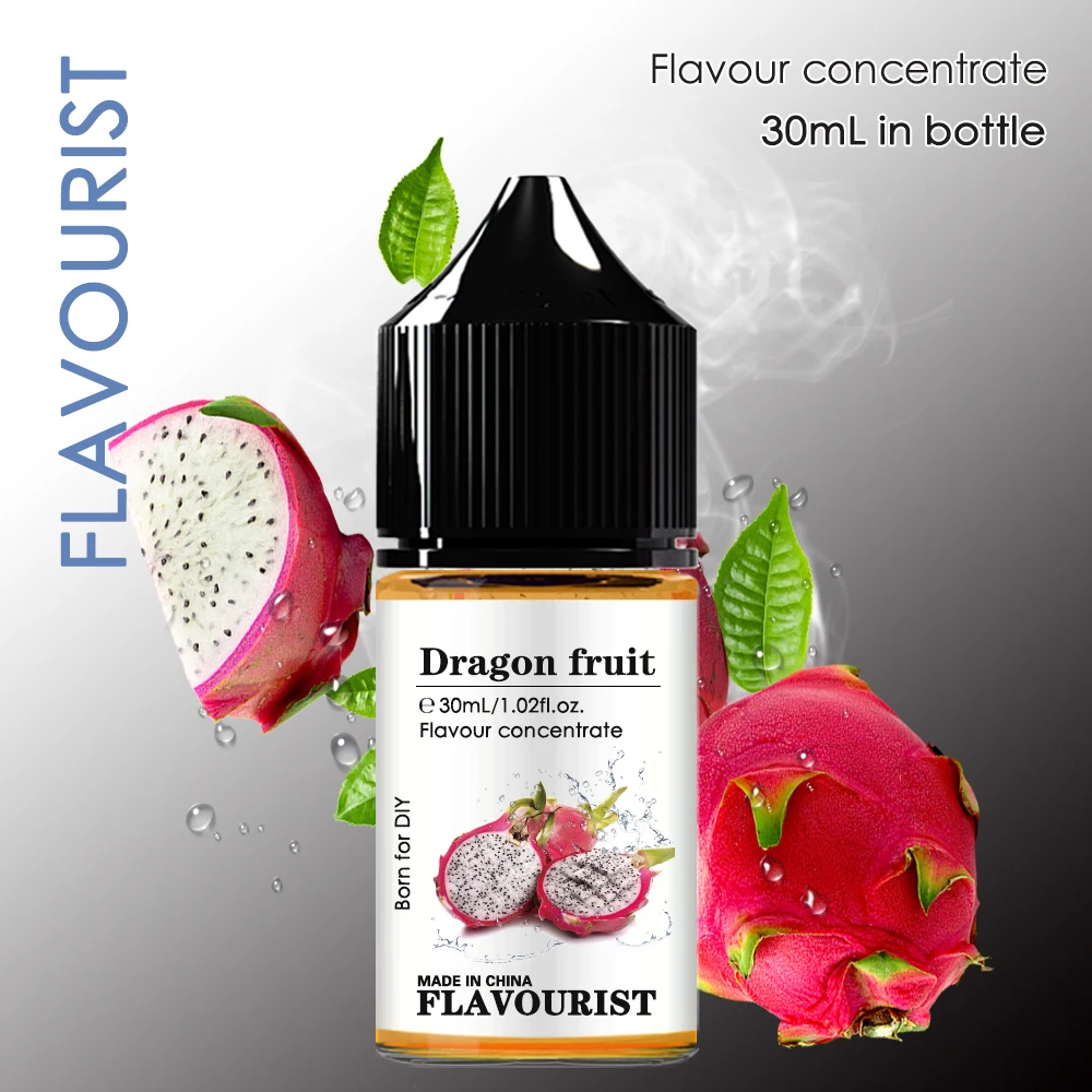 FLAVOURIST Dragon fruit aroma flavor Water solubility flavouring Concentrate Pitaya flavored essence oil liquid