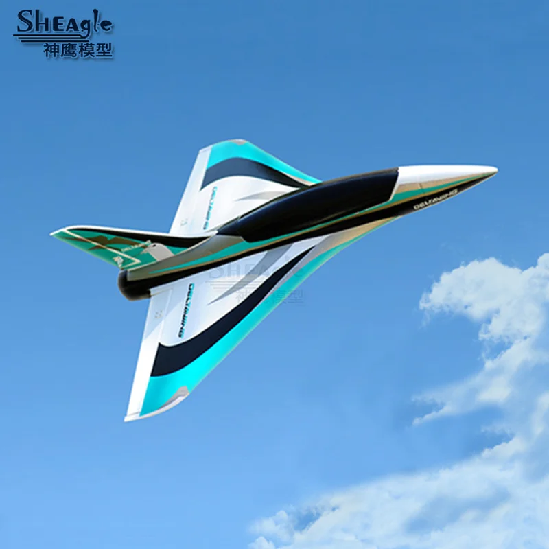 

Blackbird 50MM culvert high-speed delta wing electric fixed wing model airplane remote control 11-blade high-speed culvert