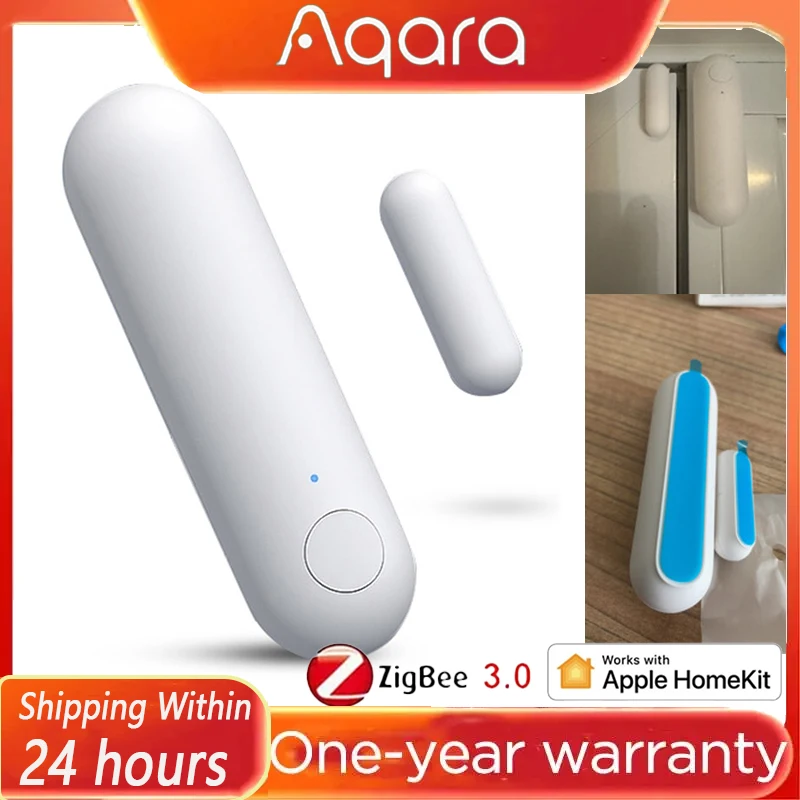 

Aqara Zigbee 3.0 Door Window Sensor P1 Wireless Door Sensor Smart Alarm Anti-theft Induction Door Magnetic Alarm For HomeKit APP