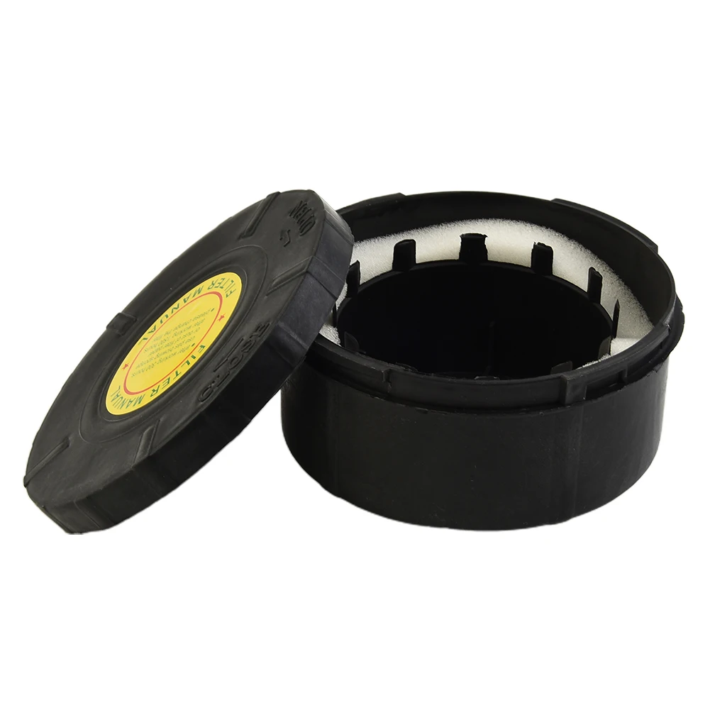 

2pcs Filter element Set Muffler Kit Replacement Part Tool Black Air Compressor Intake Vacuum Pump 25MM 80/32MM 90
