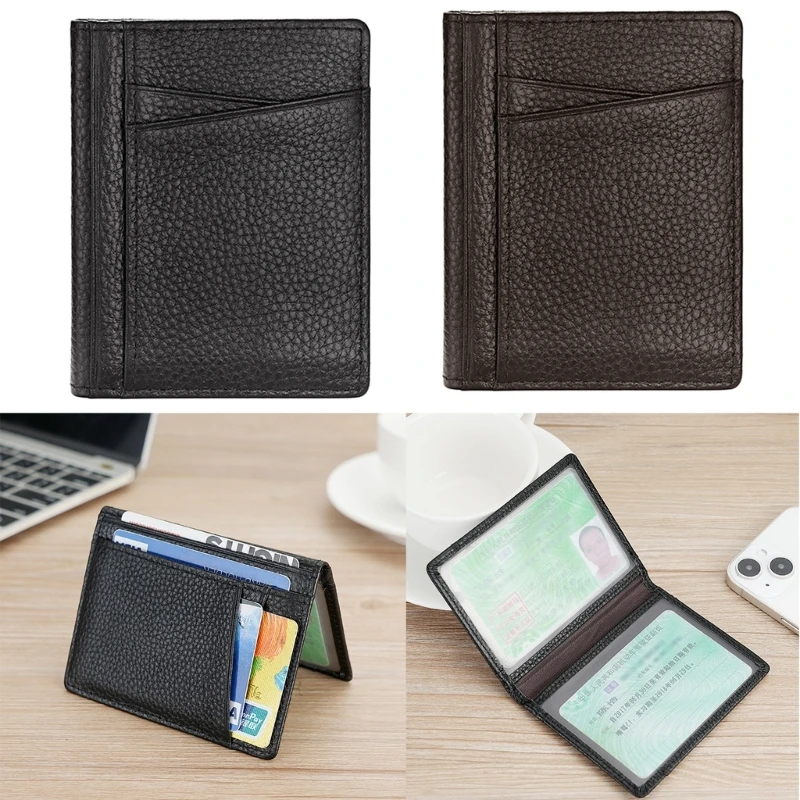 

Ultra-thin Bank Credit Card Holder Organizer Driver License Holder Multi-slot Pocket Wallet for Men Women Anti-theft Purse