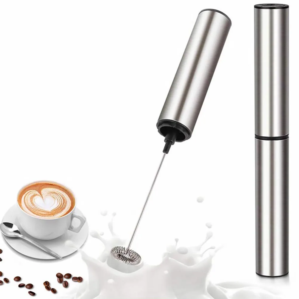 

Электрический вспениватель молока, ручка, мешалка, миксер, венчик для крема, ручное яйцо, нержавеющая сталь. Инструмент для выпечки