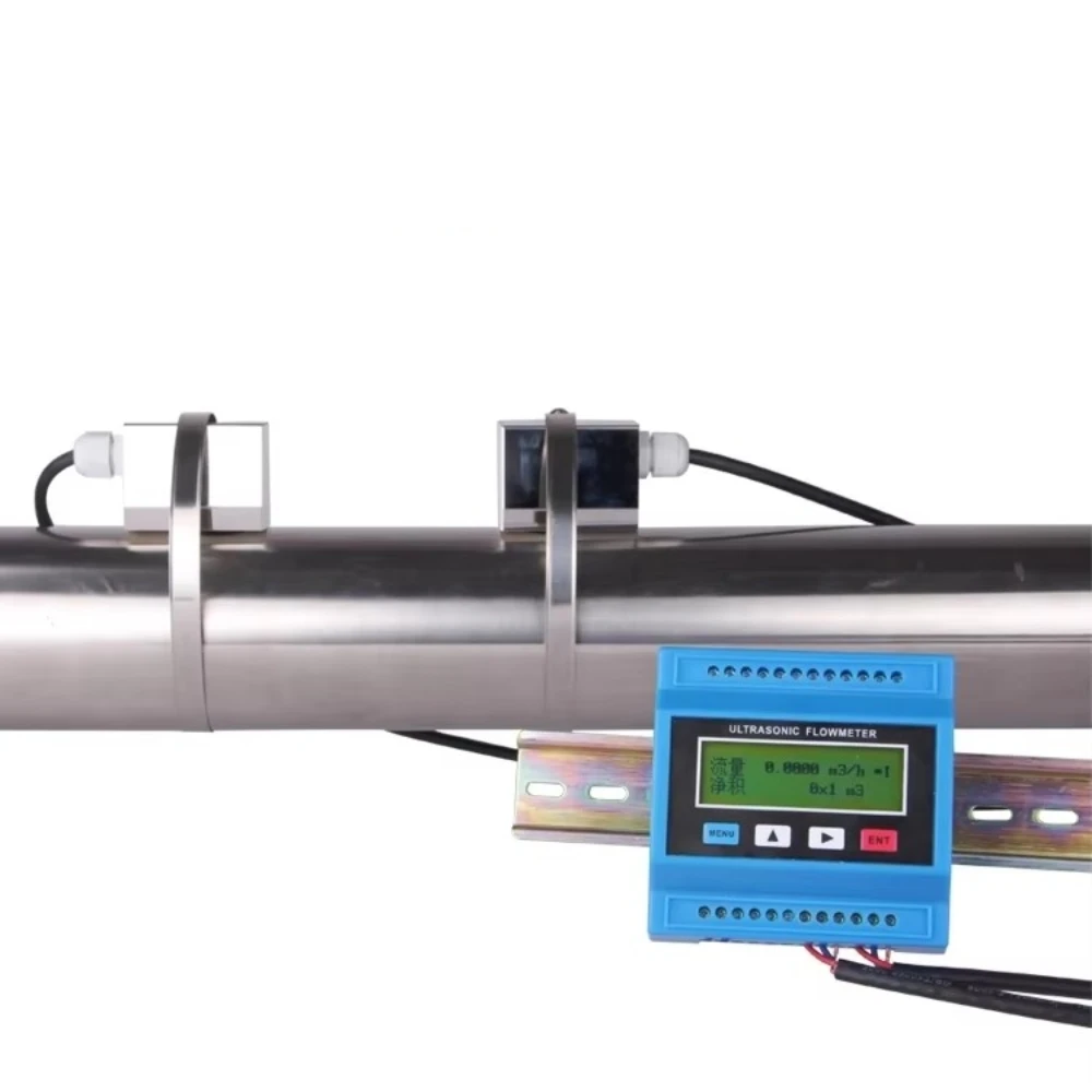 Débitmètre ultrasonique numérique, Module de débitmètre, compteur d'indicateur de capteur