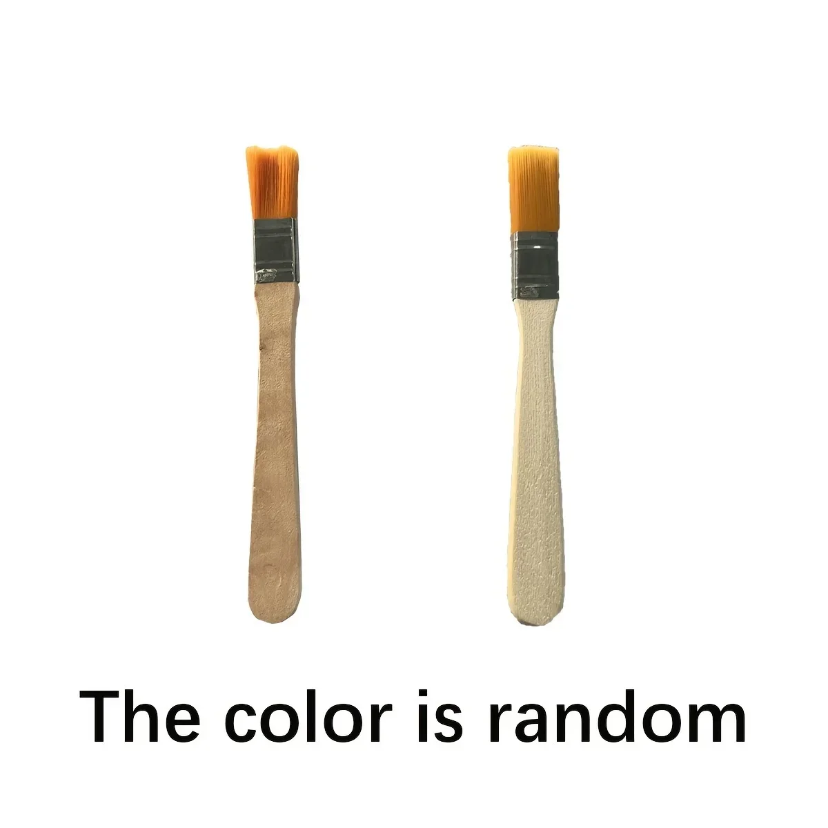 

Nylon Paint Brushes 10Pcs Short Wooden Handle Watercolor Wall Brushes Multipurpose Art Craft And Daily Cleaning Tools
