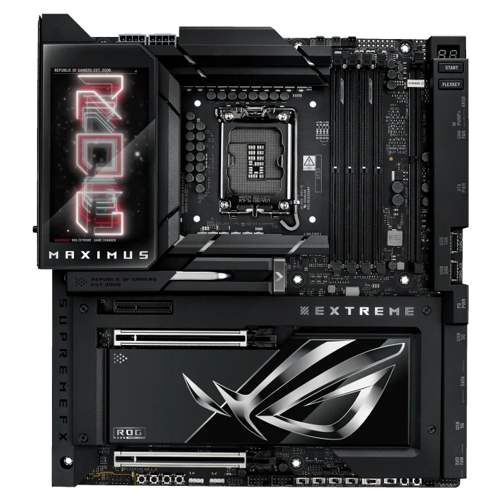 New ROG MAXIMUS Z890 EXTREME LGA1851 Desktop Motherboard Wifi 7 AI Cooling Thunderbolt 5 PCIE 5.0 Intel CPU I3 Four EZ PC E-ATX