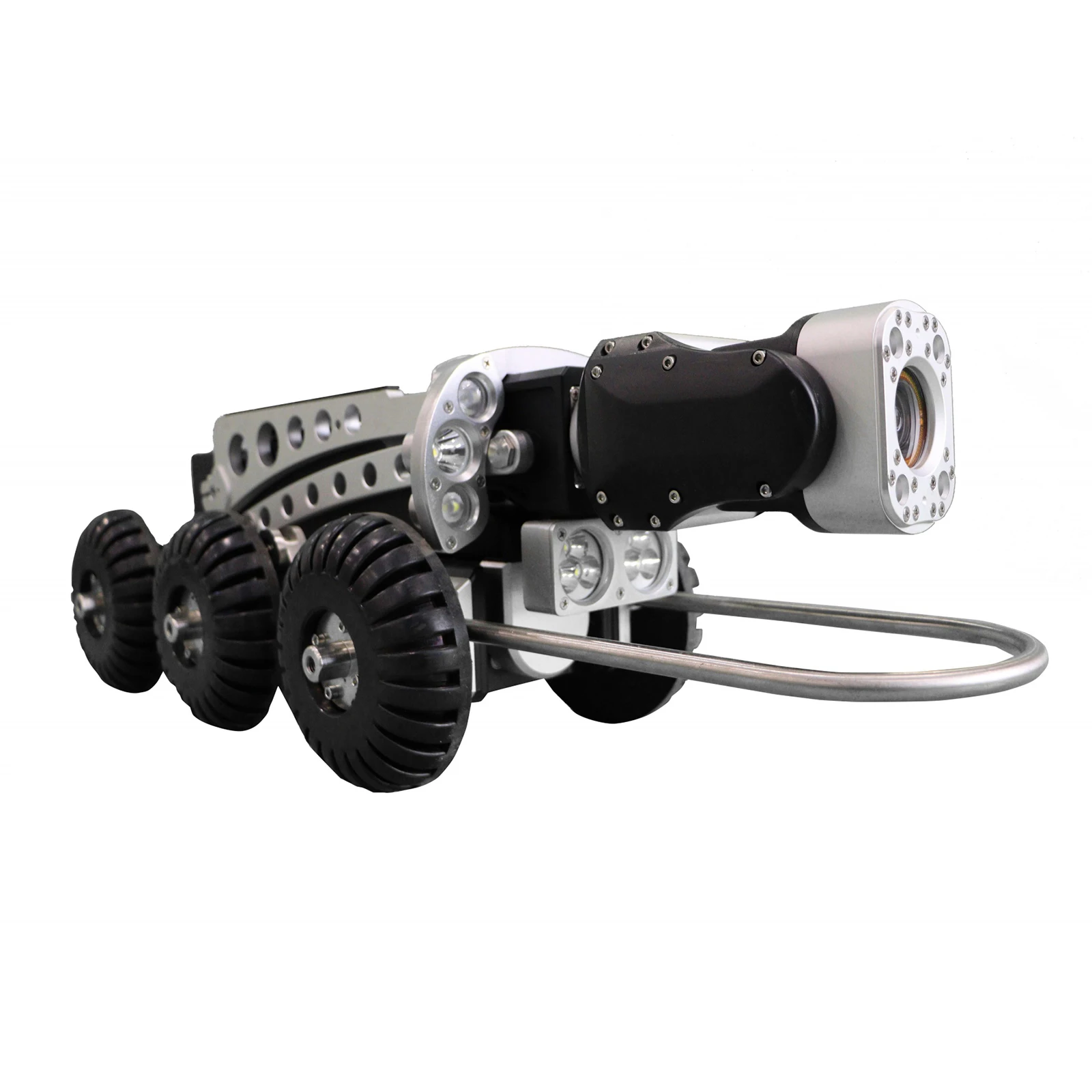 Touchscreen Tablet Length Counter Sewer Pipe Inspection Robot Pipeline Detection Crawling Robot For Industrial Pipes