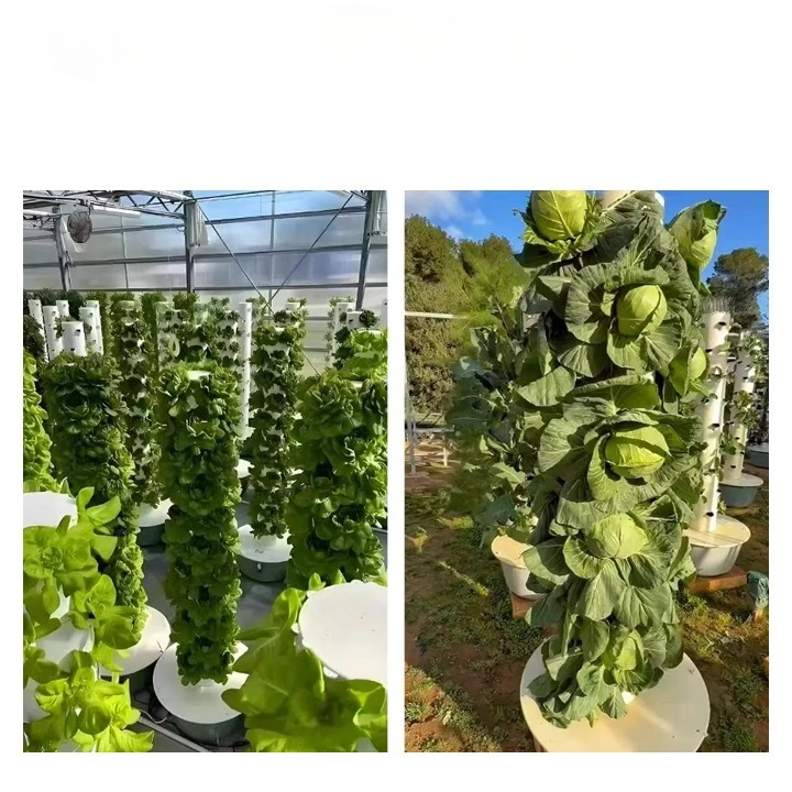 Hydroponic Tower with LED Grow Light Vertical Soilless Culture Equipment Hydroponic System Intelligent Timed Vegetable Planter