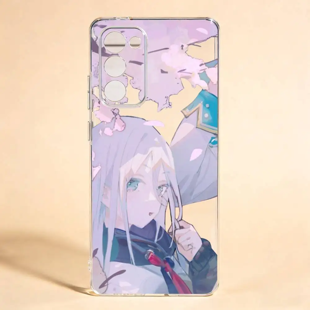 Kanade Yoisaki Cute N25  For Samsung Galaxy S24 S25 S23 S22 S21 Transparent Cover Phone Case