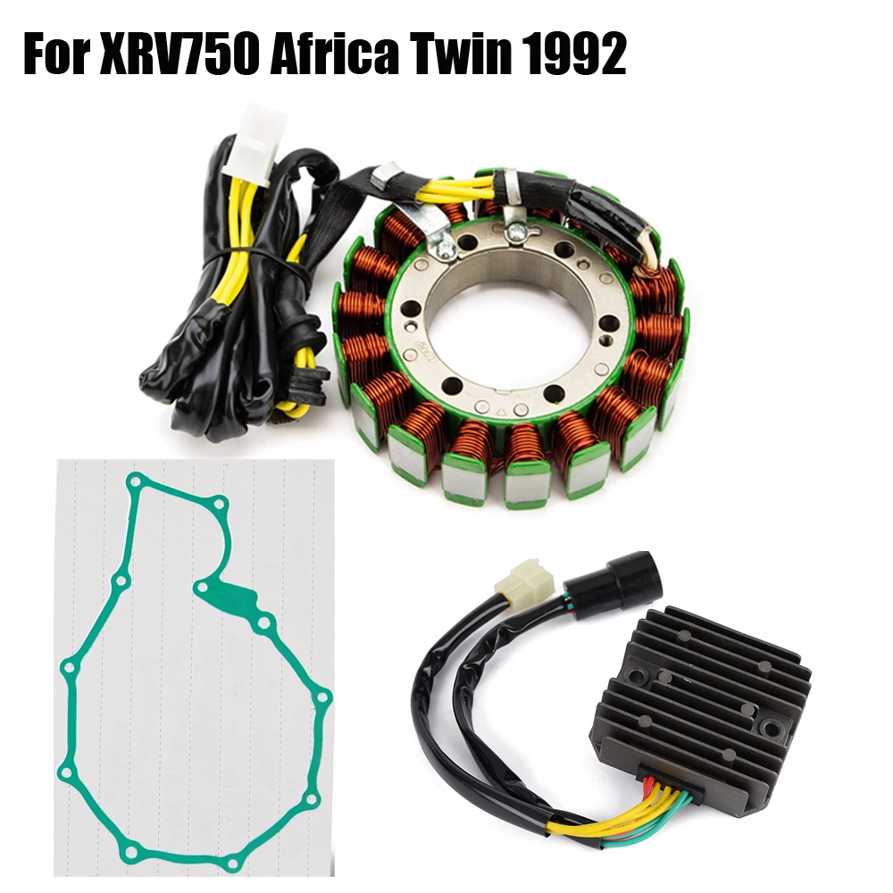 

Stator Coil Regulator Rectifier Gasket For Honda XRV750 Africa Twin 1992