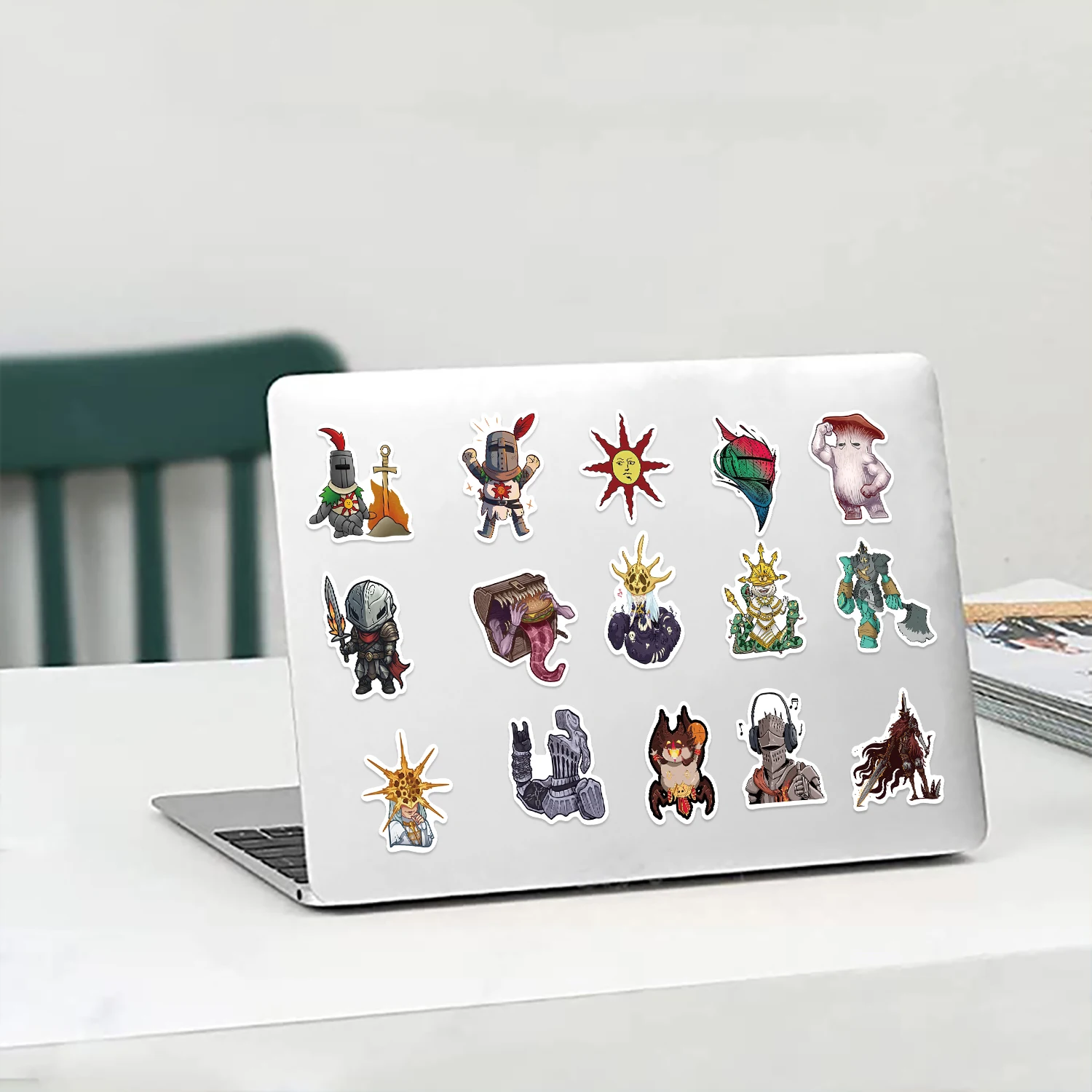 50pcs Cartoon Game Dark Souls Stickers For Phone Laptop Water Bottle Luggage Notebook Waterproof Graffiti Vinyl Decals