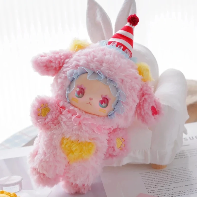 حقيقية جميلة إيما نكهة تويست سلسلة أفخم صندوق أعمى العصرية اليدوية الفينيل الوجه دمية سيارة حلية قلادة تحصيل هدية