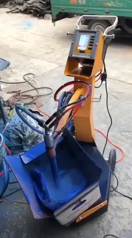 Box Feed Electrostatic Powder Coating Spraying Machine for Metallic Powder