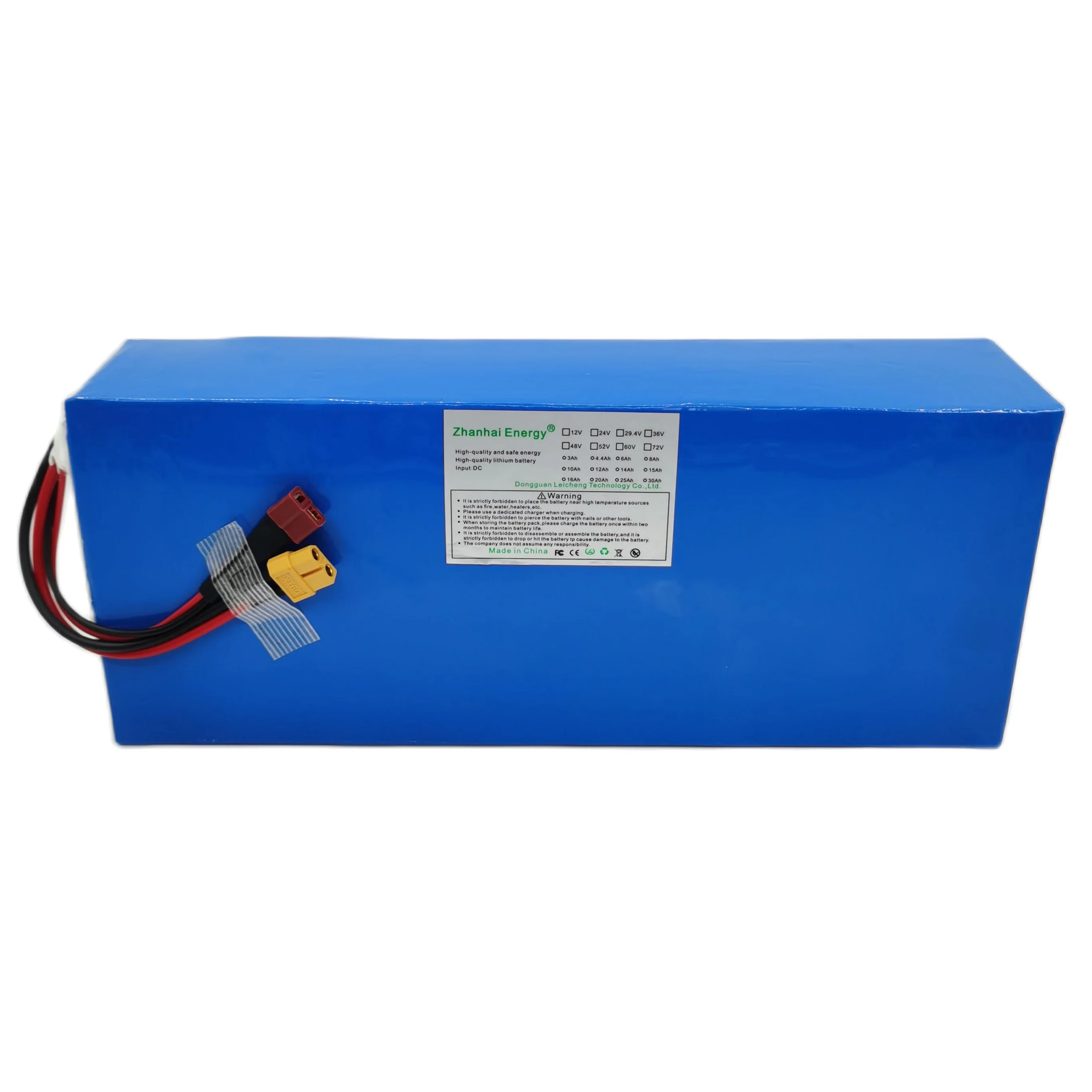 16Ah 20Ah 48V 18650แบตเตอรี่แบบชาร์จไฟได้ Li-ion 13s 6p สำหรับสกู๊ตเตอร์จักรยานไฟฟ้าต่ำกว่า1000W ปรับแต่งได้ใหม่ขายส่ง