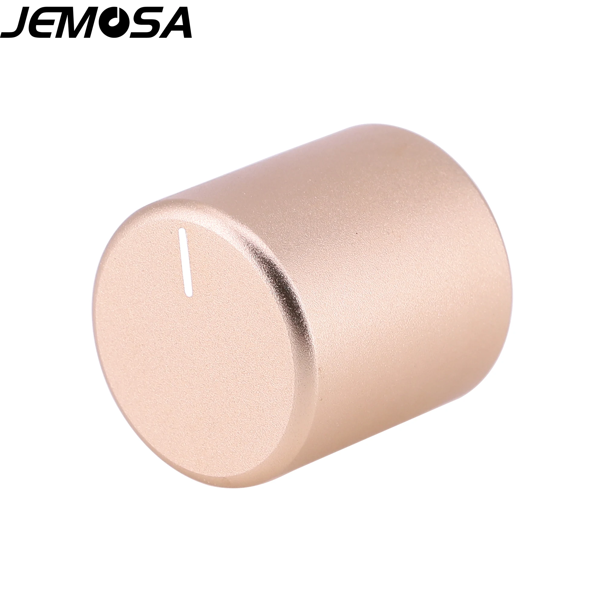 21*22mm botão do potenciômetro de volume usinado sólido de alumínio completo para alta fidelidade áudio guitarra amp pedal efeito dac rádio 6mm 1pc