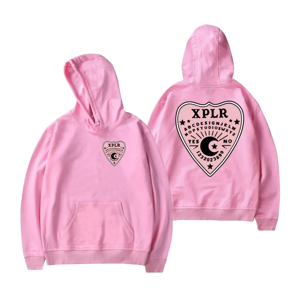 Sam e Colby XPLR Felpa con cappuccio da uomo e da donna Felpa con cappuccio casual a maniche lunghe Abbigliamento da strada caldo Top invernale