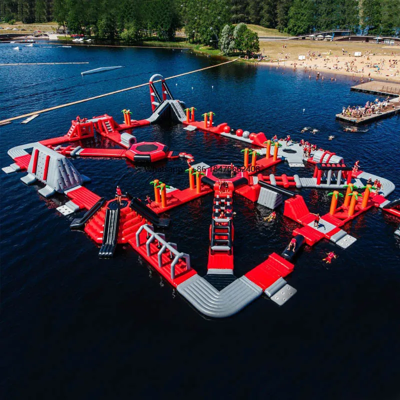 

2023 New Design Water Park Equipment Floating Inflatable Water Park Aqua Park for Sale