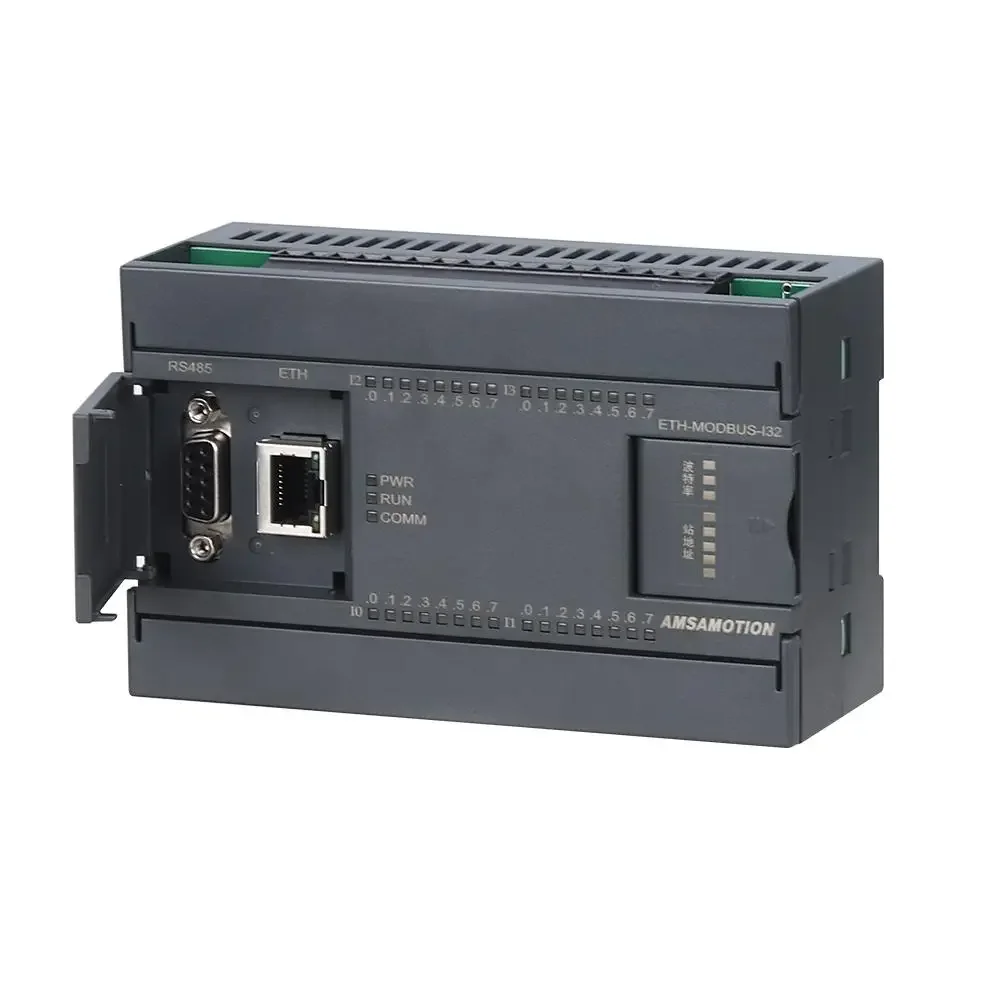 ETH-MODBUS-I32 RTU Protocol RS485 PLC Extensible Module 32 Channel Input Switch Quantity Acquisition IO module Digital