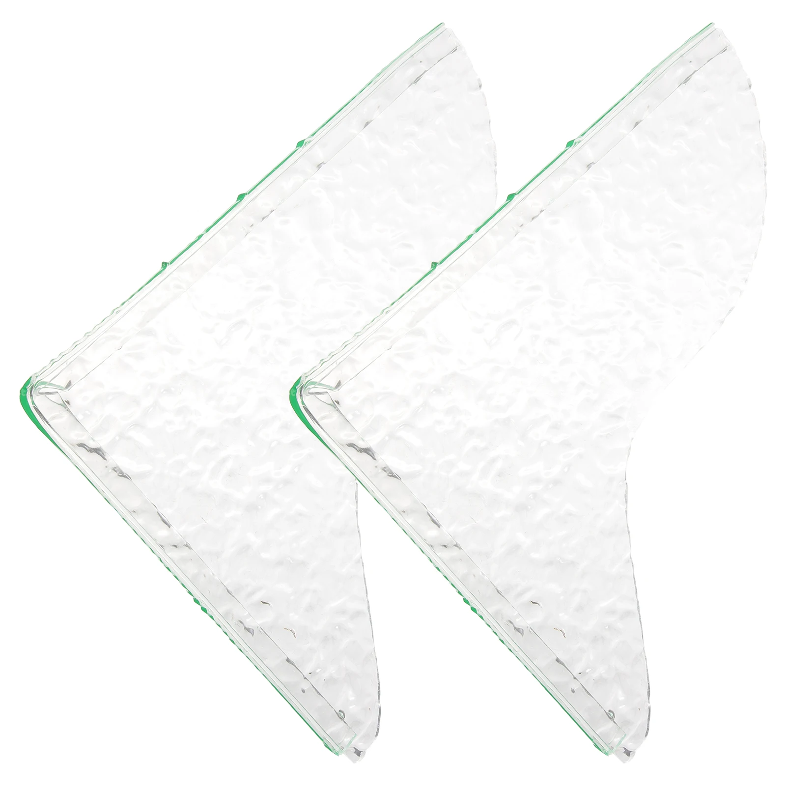 2 Pcs Bathtub Accessories Corners Drip Blocker Water Guards Shower Protector Sink