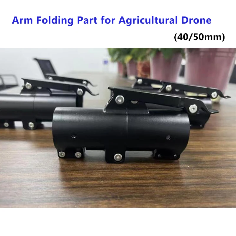 1pcs 40mm/50mm Folding Arm Carbon Tube Clip Pipe Clamp Fixture Joint Connector Adapter for RC Agricultural Spray Drone