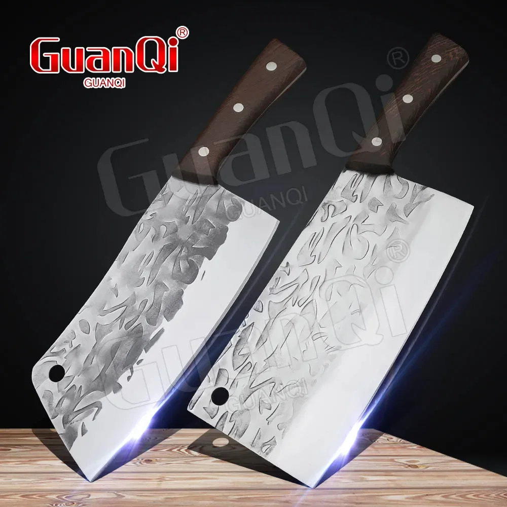 

Stainless Steel Butcher Chef Knives Slicing Knife 5Cr15mov Meat Vegetable Best Chinese Cleaver Cooking Cutlery Knife