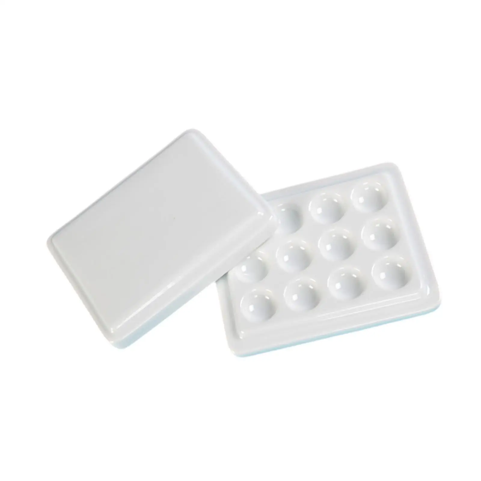 Paint Palette Artist Palette Accessories 12 Wells Multifunctional Mixing Tray Mixing Colors for Artist Watercolor Crafts