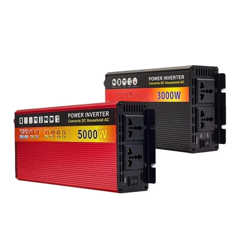 

High power 12V/24V to 110v/220v3000W/4000W car home inverter silent