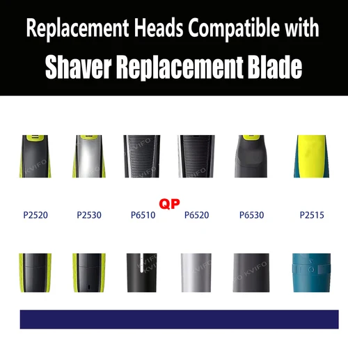 Imagen 2 del producto Nueva cuchilla de repuesto 360 para afeitadora OneBlade QP6651/30 QP2834/20 QP6551/15 QP6541/15 QP2734/20