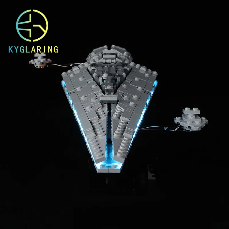 Kyglaring LED Light Kit For 75356 Executor Super Star Destroyer Block Model (Not Included Building Blocks)