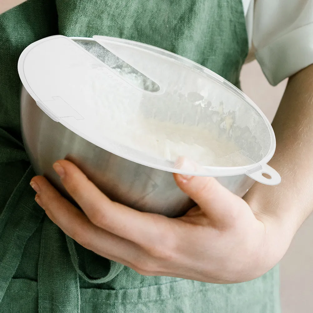 3Pcs Mixing Bowl Splatter Guard Silicone Cover for Hand Mixer Egg Beater Cream Whisking Anti-Splash Cooking Convenience