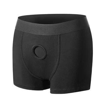 Boxer noir à bretelles SFP, sous-vêtements