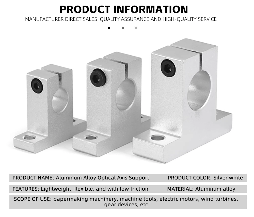 SK8 SK10 SK12 SK13 SK16 SK20 SK25 SK30 SK35 SK40 SK50 SK60 Hochwertige Wellenunterstützung Lineare Wellenunterstützung Linearstange CNC-Fräser – Detail 5
